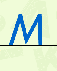 大写字母M